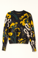 WRONG SIDE OF RIGHT FLORAL KNIT TOP