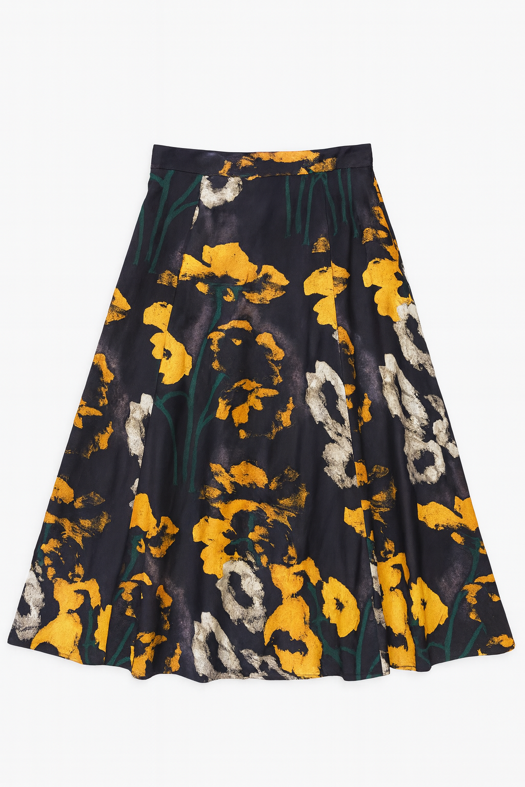 WRONG SIDE OF RIGHT FLORAL PRINTED SKIRT