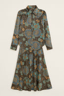 WRONG SIDE OF RIGHT SHIMMER PRINTED FLORAL SET