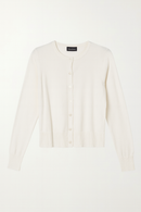 FRENCH MASON BUTTONDOWN CREWNECK KNIT TOP