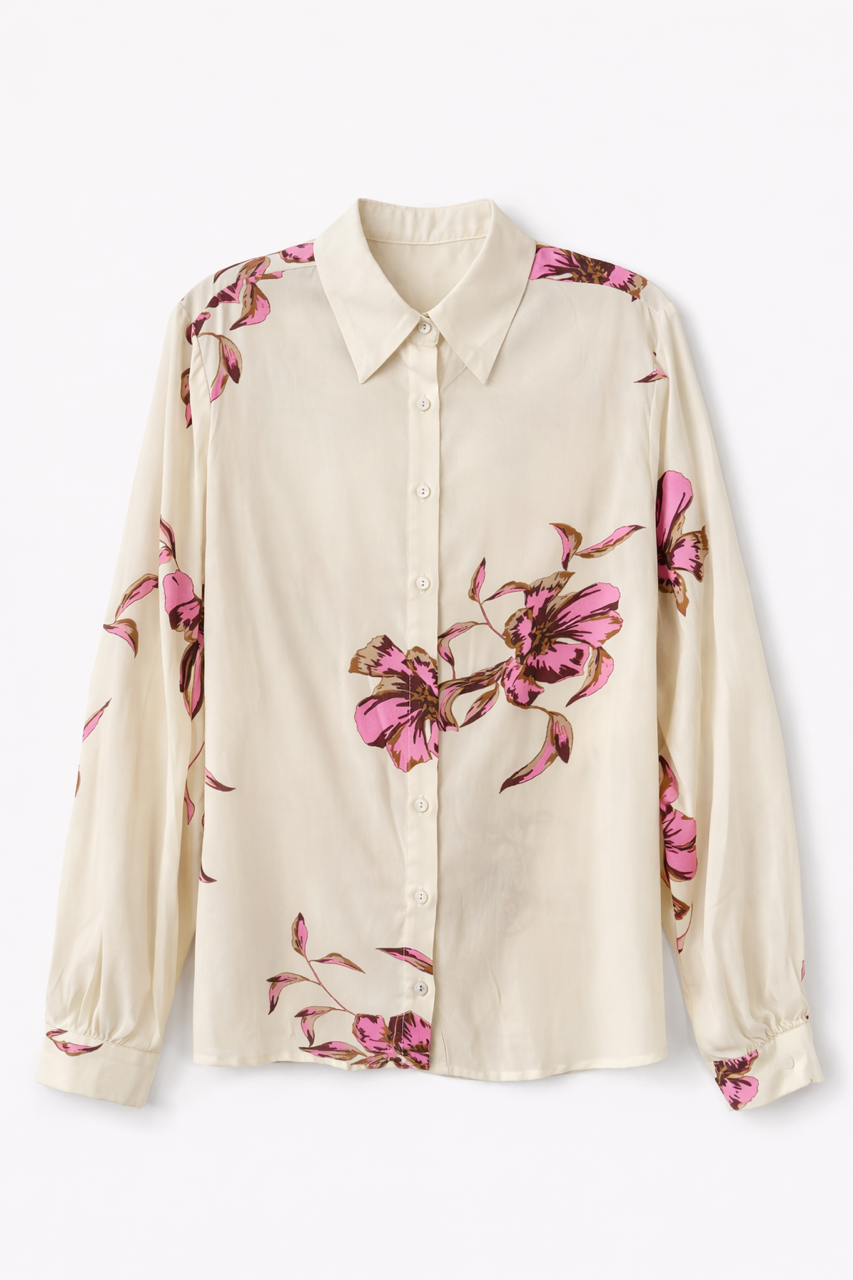 PARCELLE FLOWER DESIGN TOP