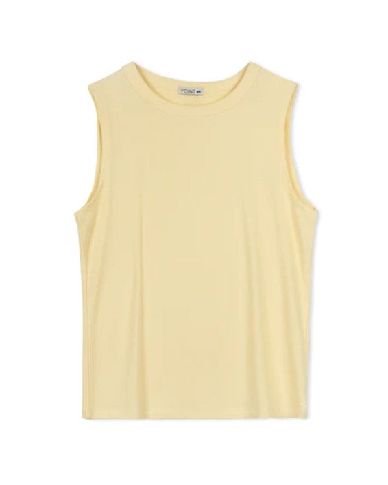 POINT CREWNECK TANK