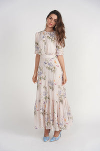 ADINA LAS VEGAS ZOE 2.0 FLORAL TIERED DRESS