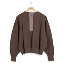 POINT SWEATS BUTTON TOP