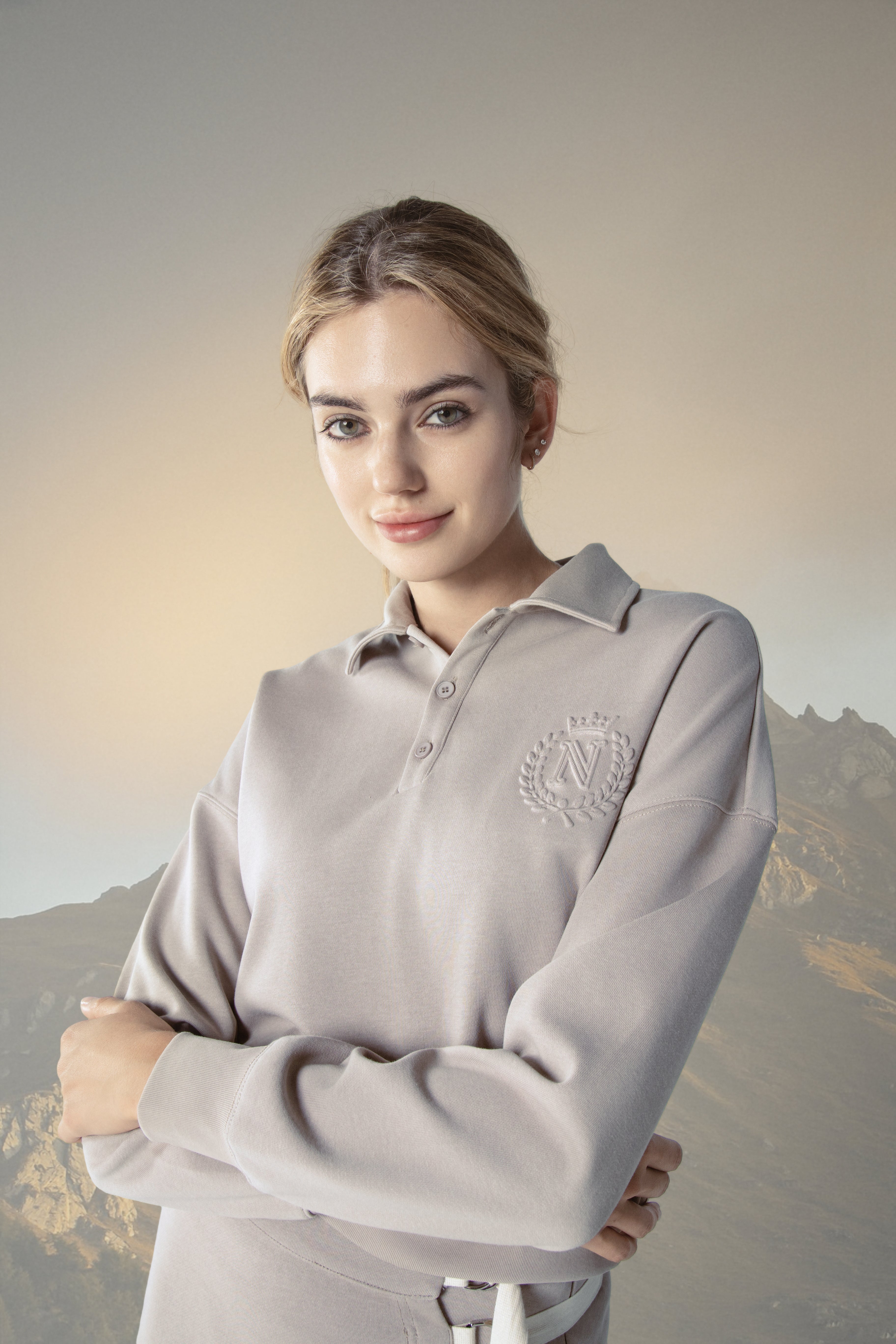 NUE POLO SWEATSHIRT