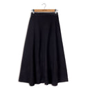 POINT PANEL KNIT MIDI SKIRT