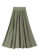IN:05 LINEN STRETCHBAND SKIRT