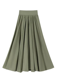 IN:05 LINEN STRETCHBAND SKIRT