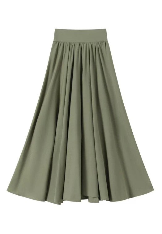 IN:05 LINEN STRETCHBAND SKIRT