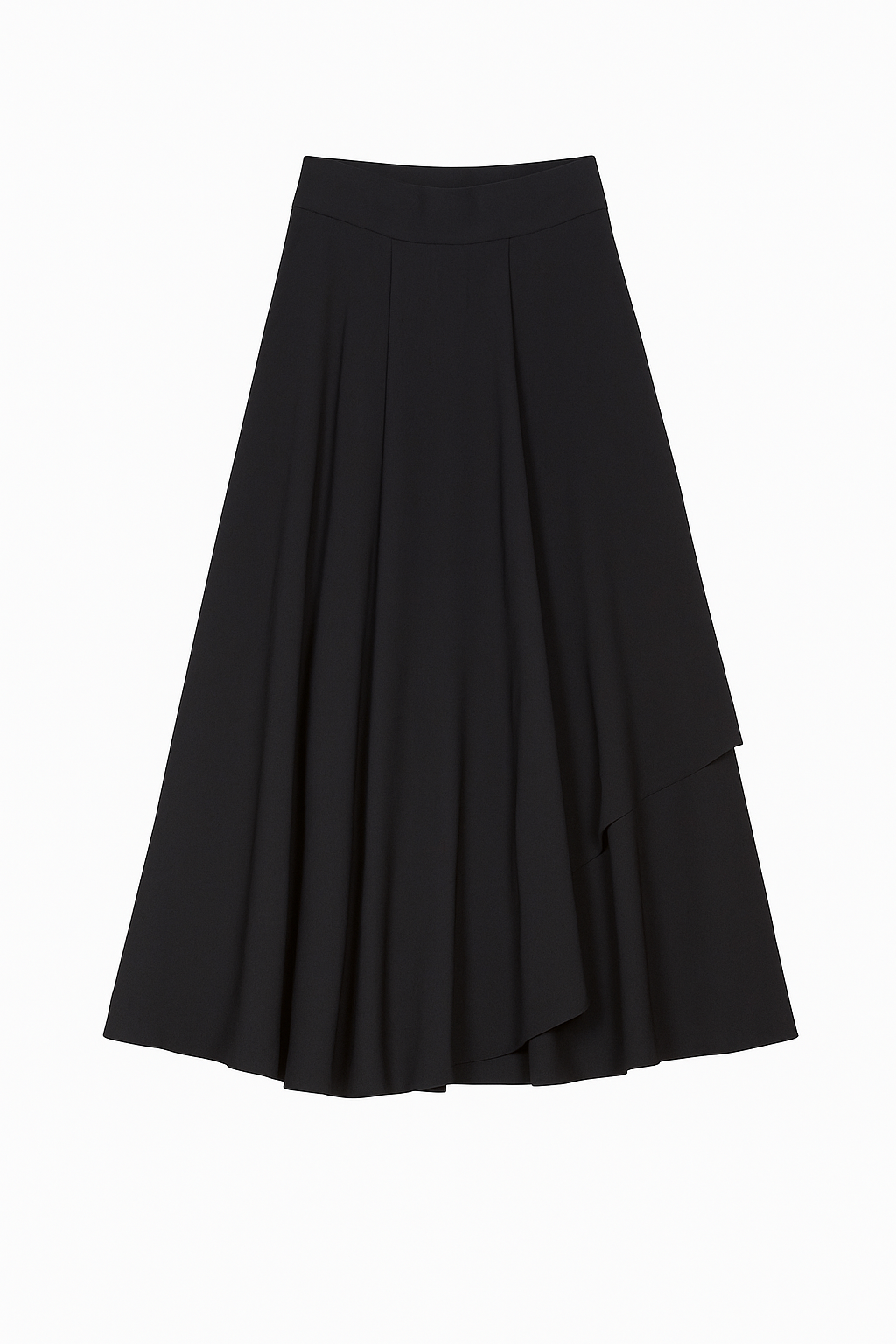 CARLUCCI CHIFFON LARGE PLEAT SKIRT