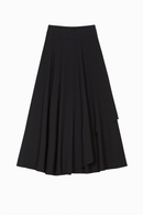 CARLUCCI CHIFFON LARGE PLEAT SKIRT