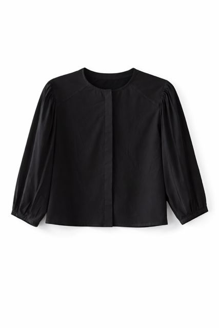LATITUDE PUFF SLEEVE BLOUSE