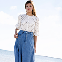 IN:05 POLKA DOT TOP