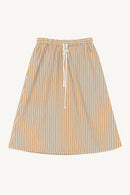 GINGER STRIPE SKIRT W ROPE DRAWSTRING