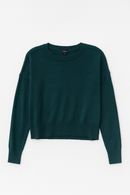 CONCEPT Cropped Sweater with Styleized Raglan Sleeve