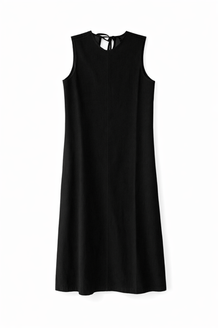 LATITUDE DENIM TIE BACK JUMPER