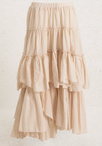 BSL RUFFLE TIERED SKIRT
