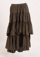 BSL RUFFLE TIERED SKIRT