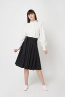 ELLE OH ELLE EYELET RUFFLE TOP