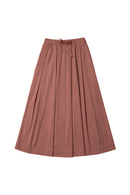 UNAYA DRAWSTING MAXI SKIRT