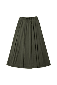 UNAYA DRAWSTING MAXI SKIRT