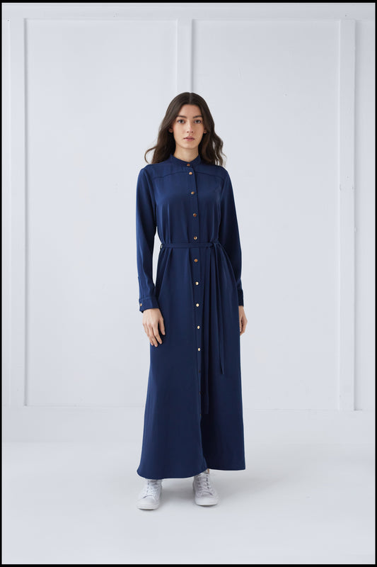 UNAYA SHIRTDRESS W SNAPS