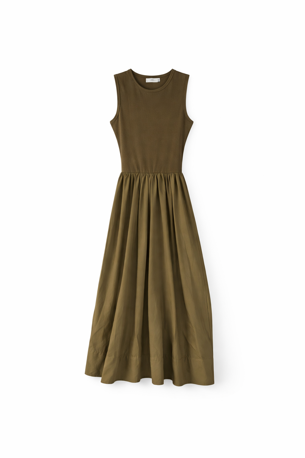 KUO COMBO SLEEVELESS DRESS