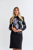 #OOTD WOOL BLEND FLORAL TOP