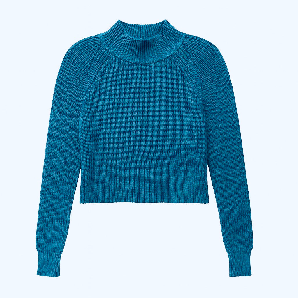 CARLUCCI CHUNKY CABLE KNIT SWEATER
