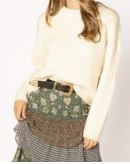 ALLISON NEW YORK CHUNKY KNIT SWEATER