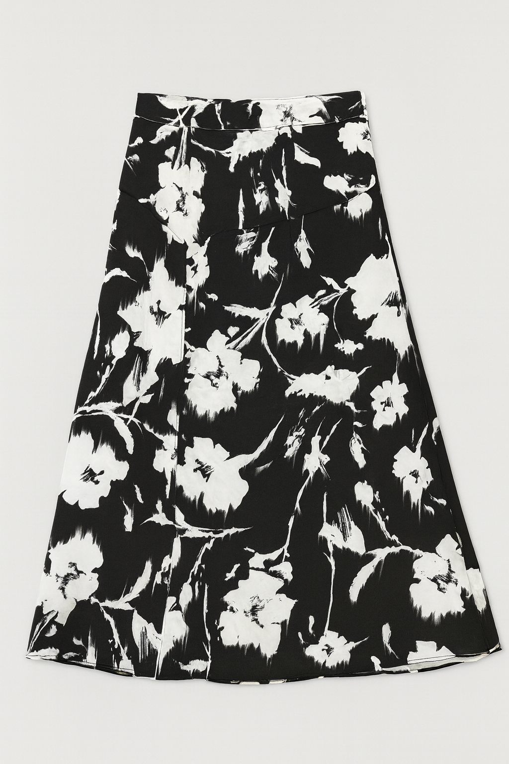 ALLISON NEW YORK SATIN FLORAL REESE SKIRT