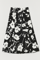 ALLISON NEW YORK SATIN FLORAL REESE SKIRT