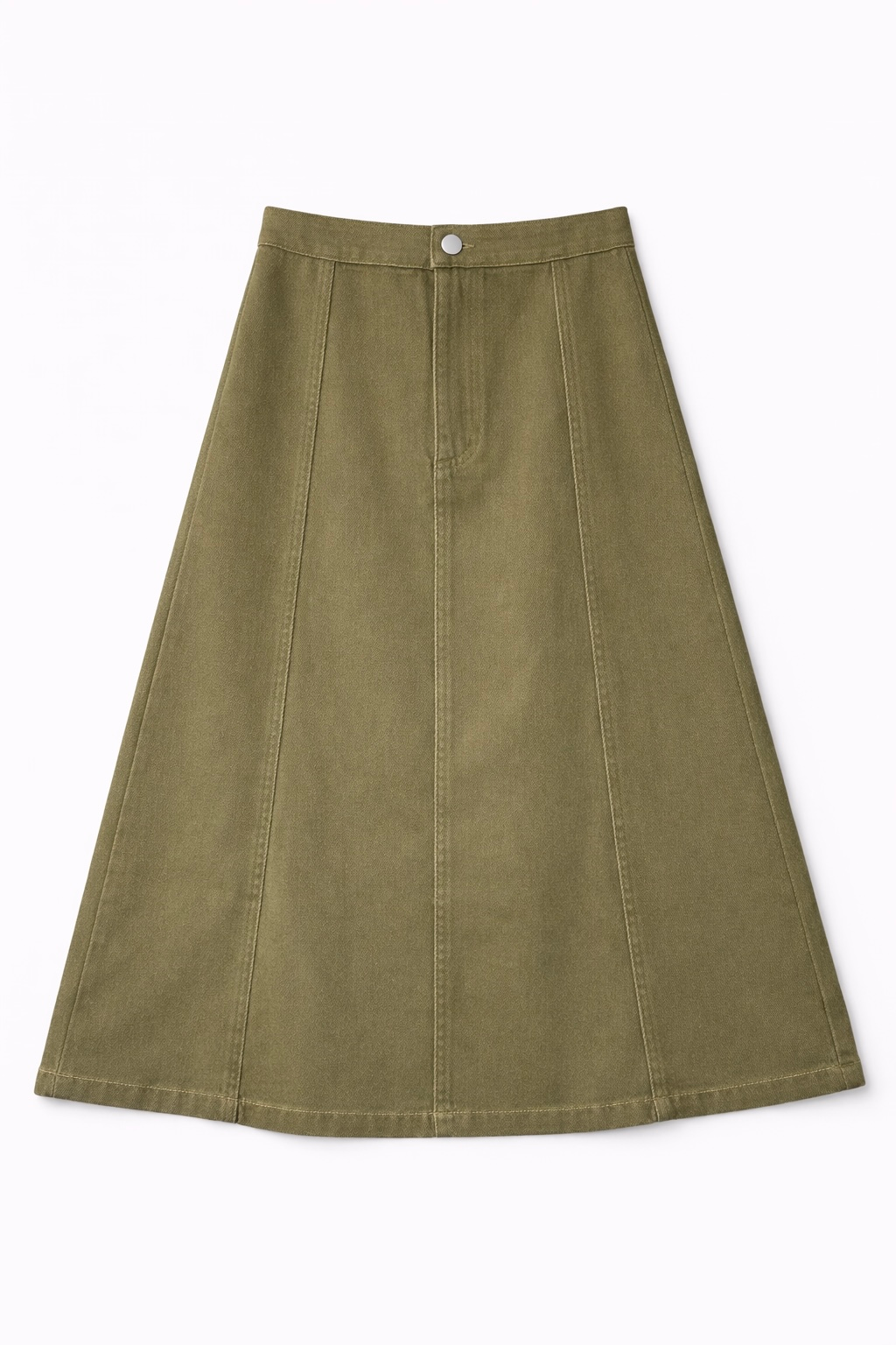 KUO PANEL DENIM SKIRT