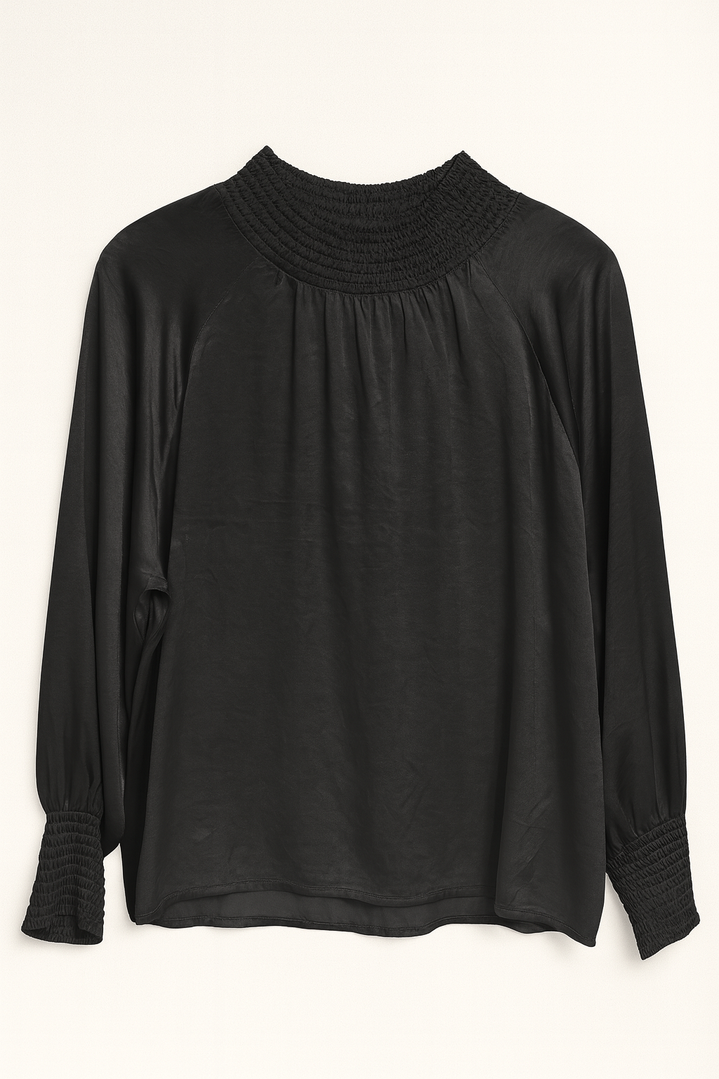 MILIO MILANO LONG SLEEVE TOP W SMOKED CUFF