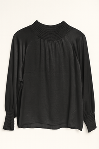 MILIO MILANO LONG SLEEVE TOP W SMOKED CUFF