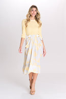 PAPER PARACHUTE KNIT WAVY RIBBED TOP