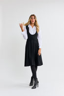 PAPER PARACHUTE SHIRT UNDERLAY VEST DRESS