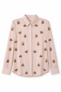 PAPER PARACHUTE SHEER BUG TOP