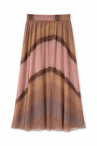 PAPER PARACHUTE CHIFFON OVERLAY OMBRE SKIRT