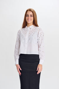 PAPAER PARACHUTE BUTTONDOWN STUDDED SHIRT
