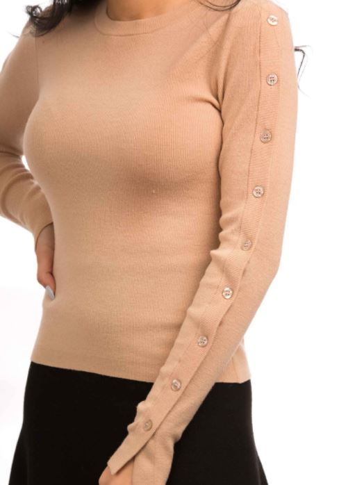 PAPER PARACHUTE BUTTONDOWN SLEEVE TOP