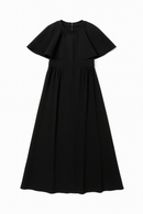 CELINA`S DRESS W GATHERED PUFF SLEEVES