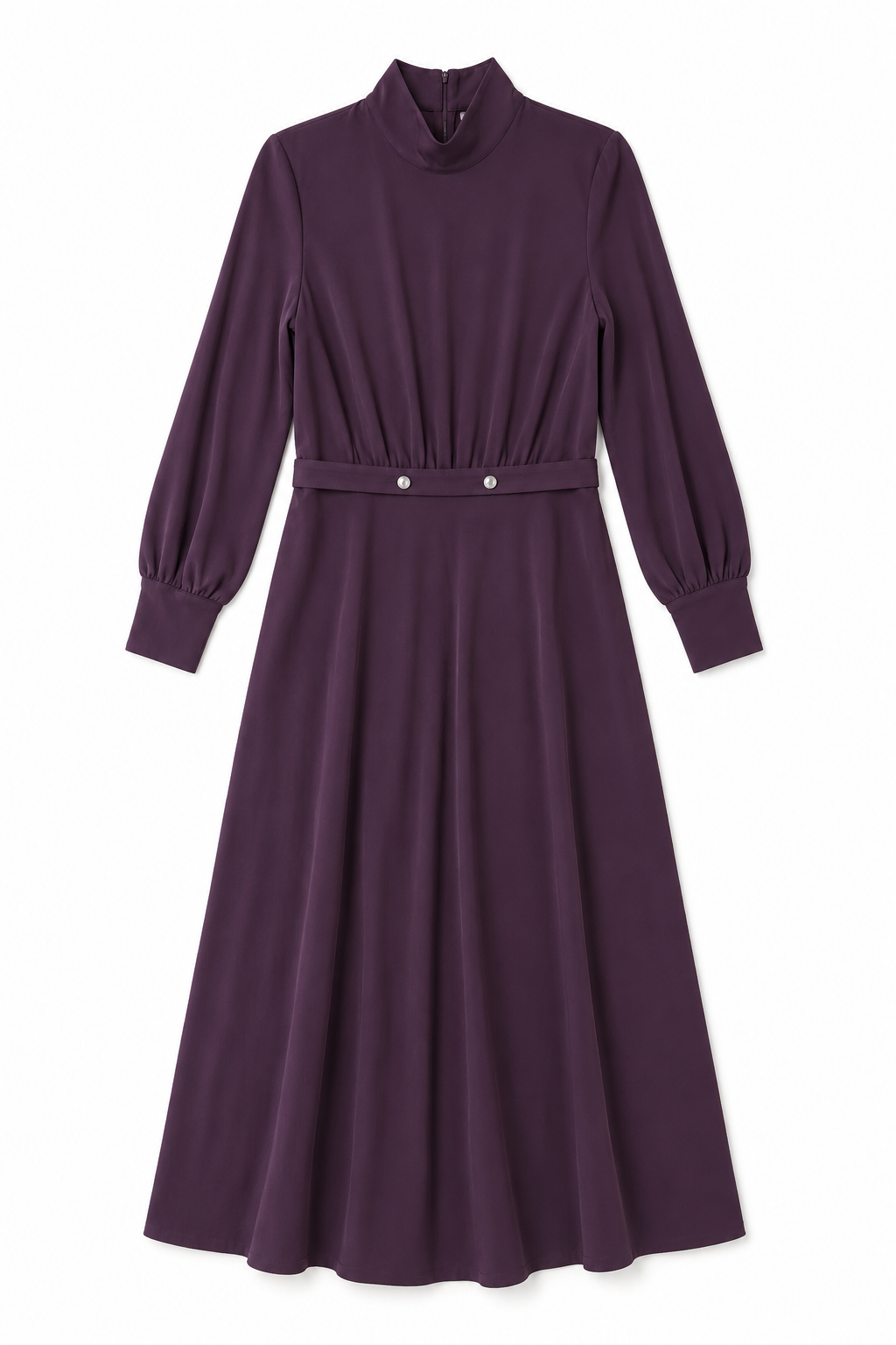CELINA`S GEM BELTED DRESS W RUCHED WAIST