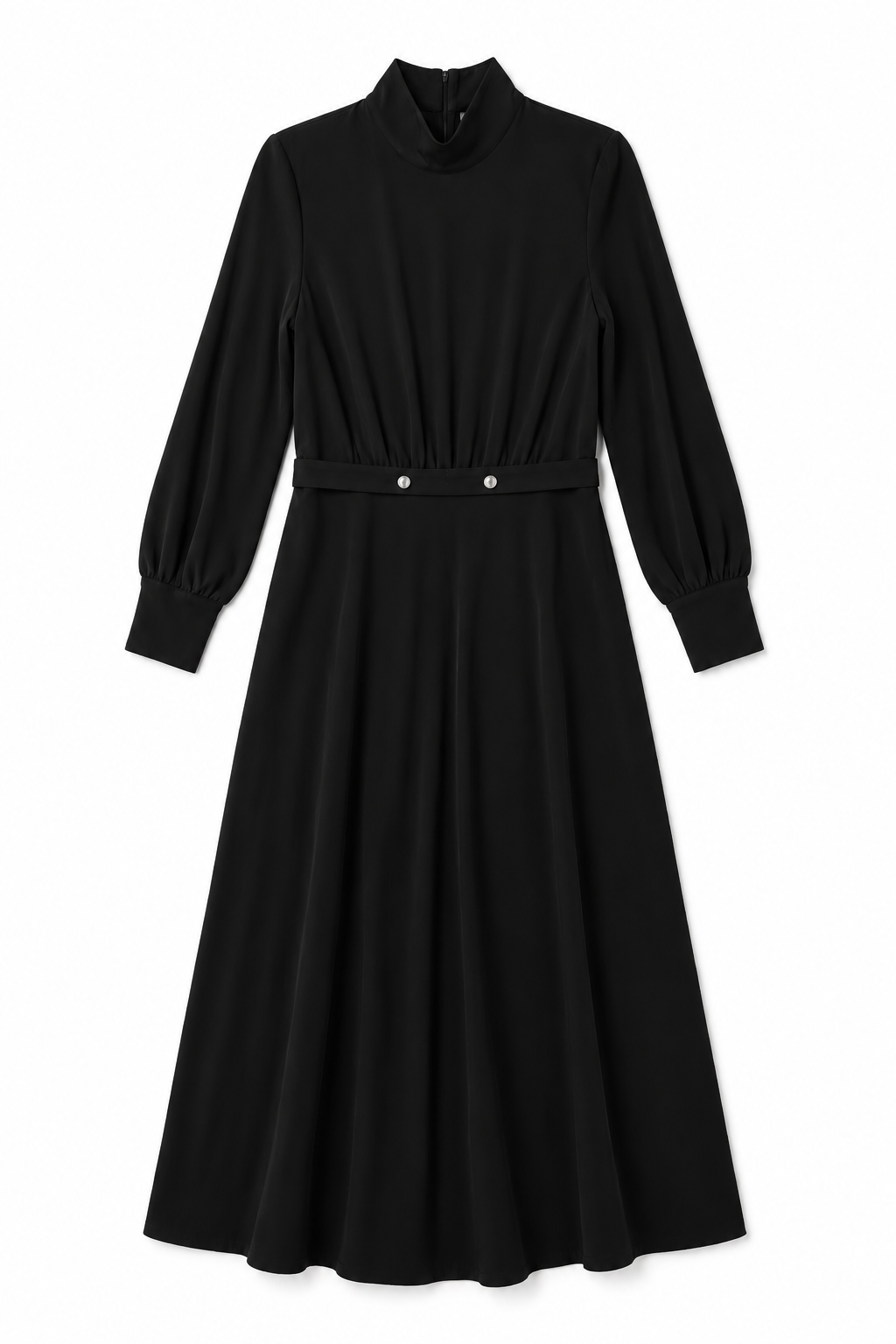CELINA`S GEM BELTED DRESS W RUCHED WAIST