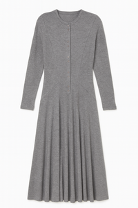 ALEXIS ROE KNIT BUTTONDOWN DRESS