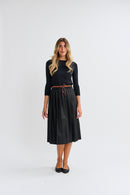 PASCAL PLEATED PULLSTRING SKIRT