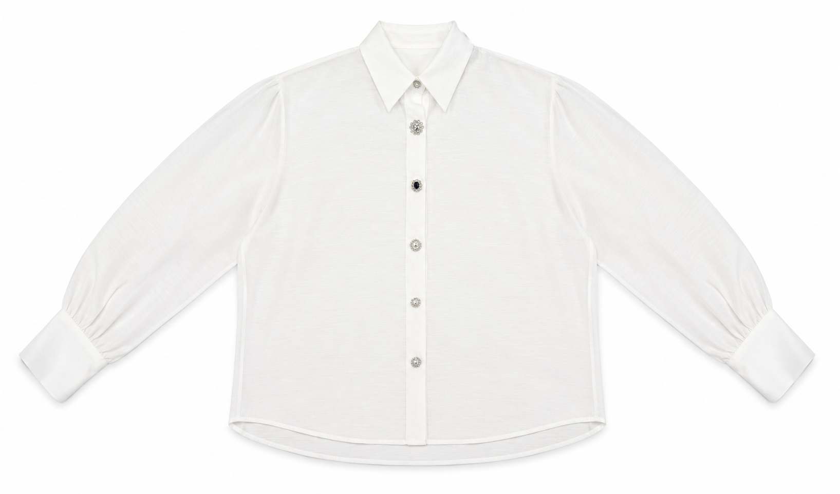 Q2 JEWEL BUTTON DOWN SHIRT