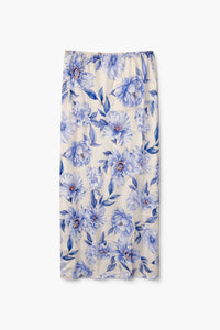 MILIO MILANO SHARON TIE FRONT TOP SET W MATCHING SKIRT