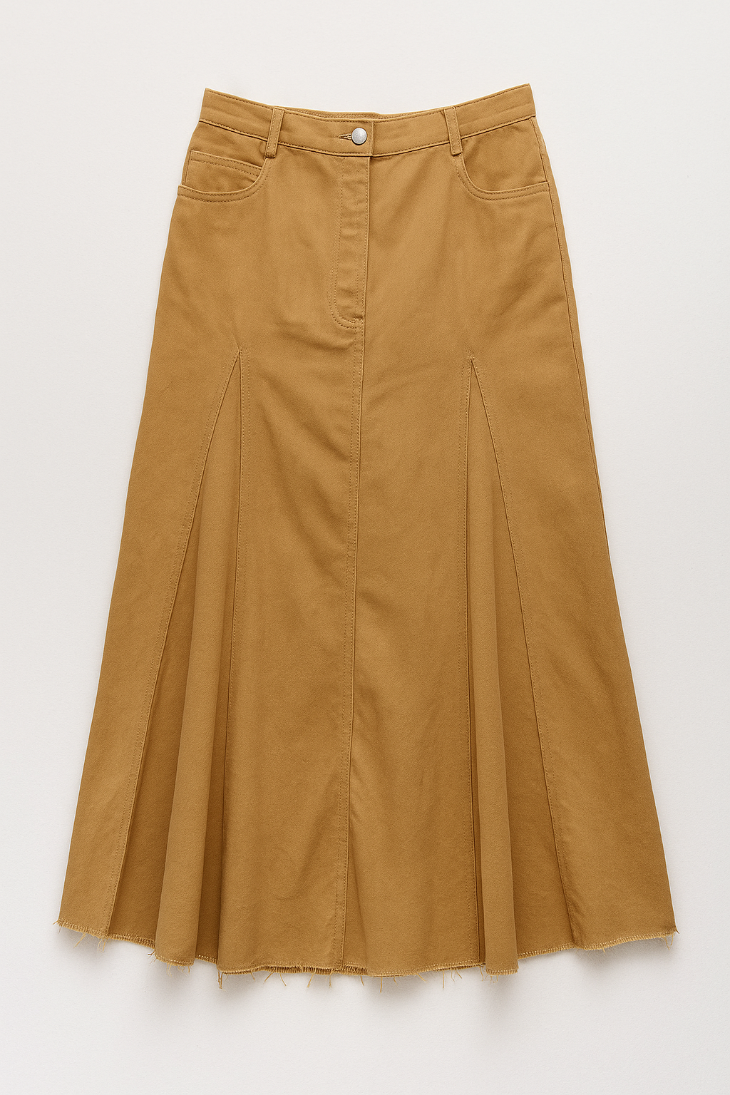 IN:05 MIDI A-LINE FLARED SKIRT