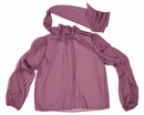 BARELLI SHEER CHIFFON BLOUSE